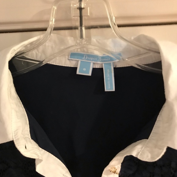 🆕Listing Draper James Navy Lace Dress - Picture 5 of 8